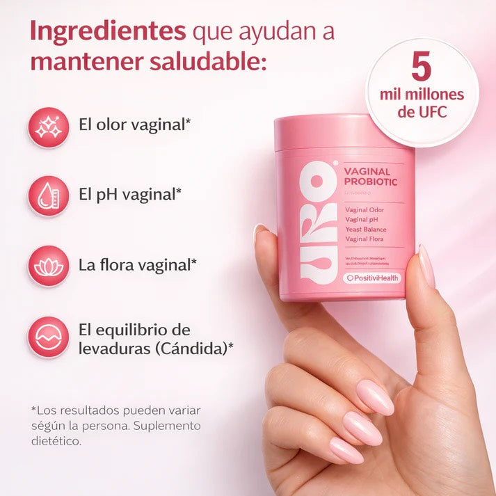 URO PROBIOTIC - Equilibrio Íntimo y Salud Vaginal